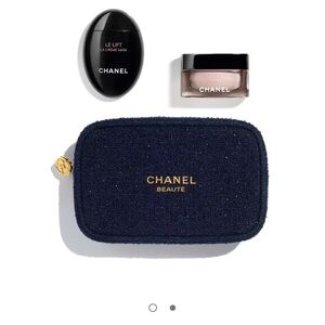 CHANEL Black and Gold Beauty Set
